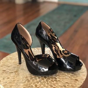 Jessica Simpson Black Heels